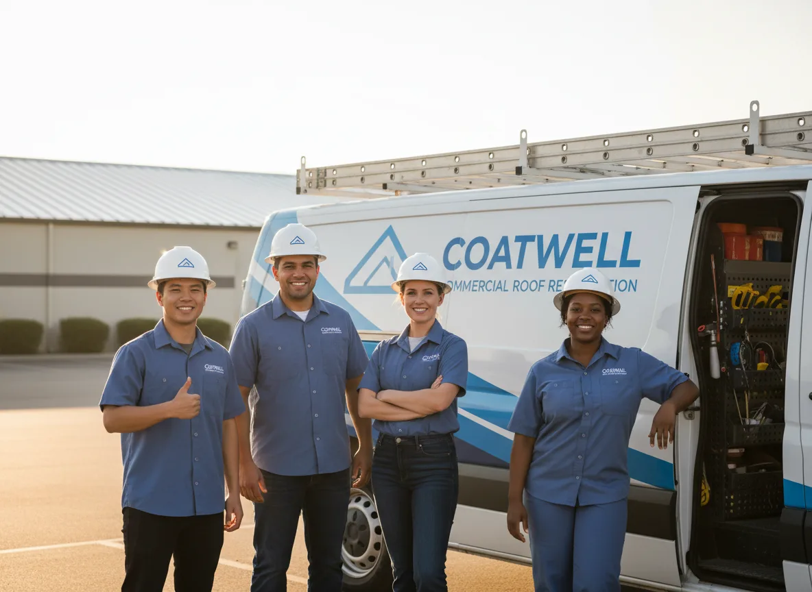 Commercial roof coating company in Struthers, OH